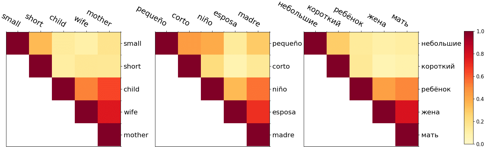 Semantic Drift in Multilingual image