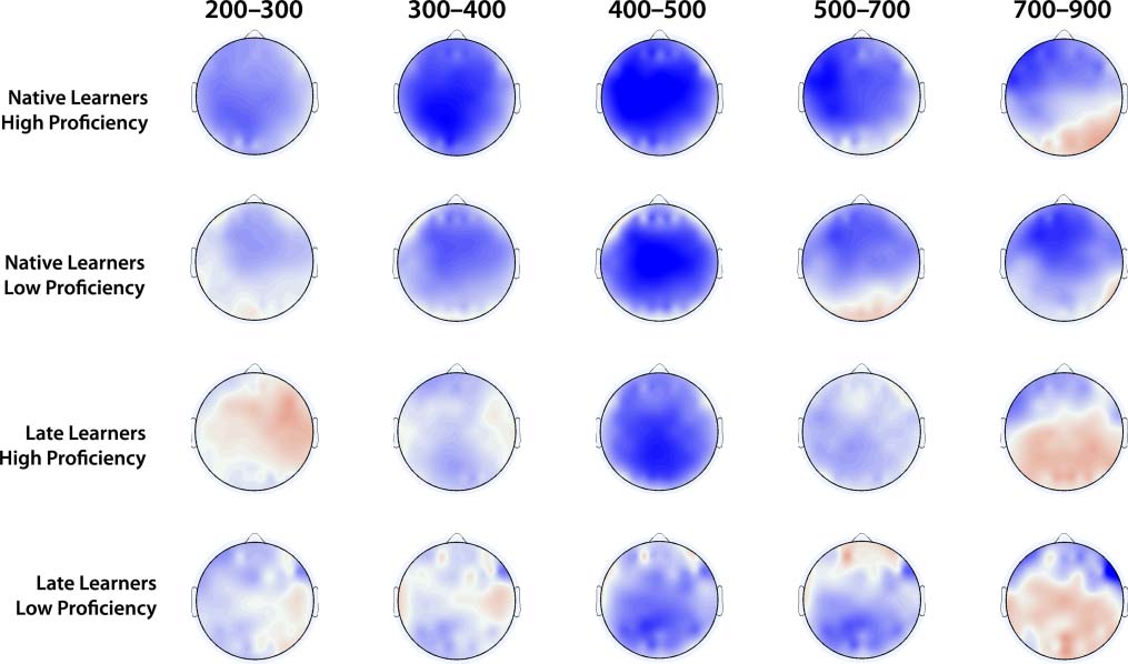 The Influence of Language Proficiency on Lexical Semantic image