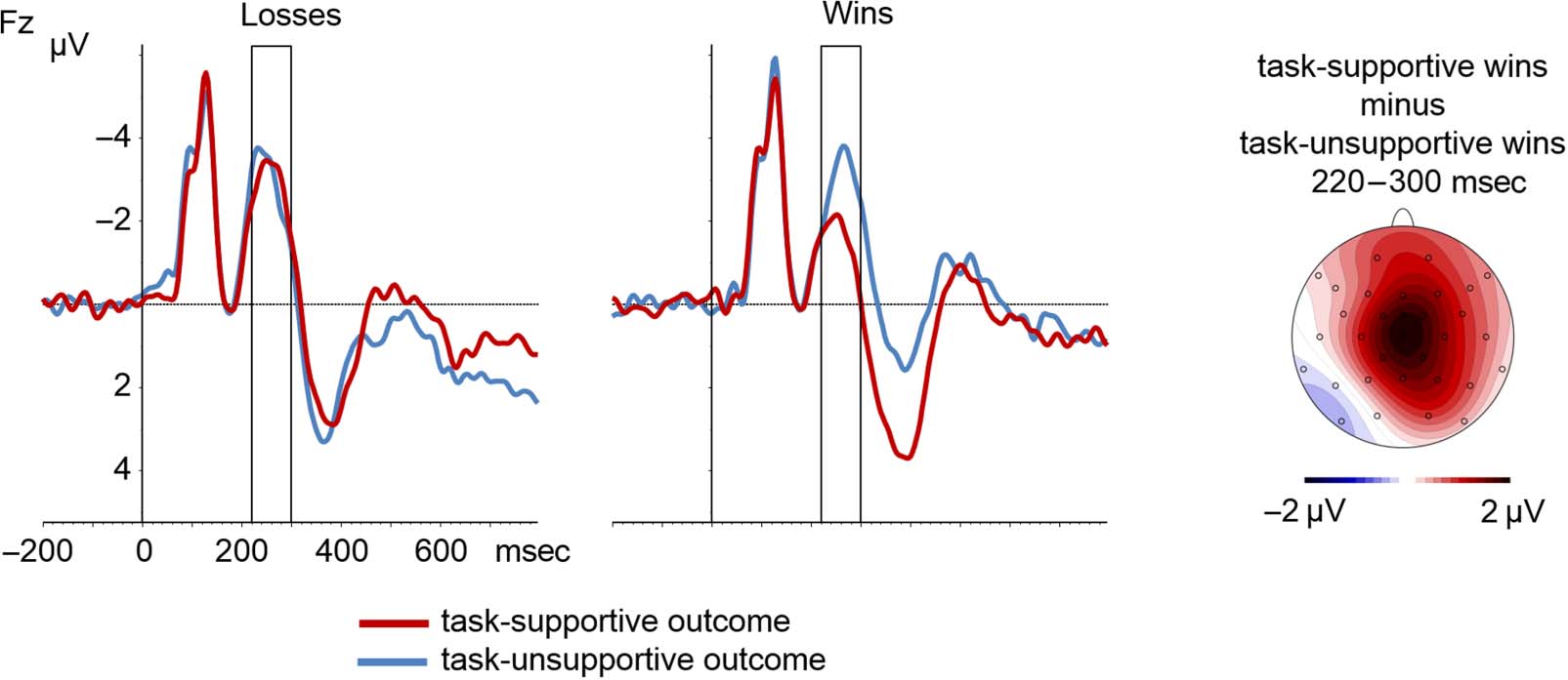 The Feedback-related Negativity Reflects the Combination image