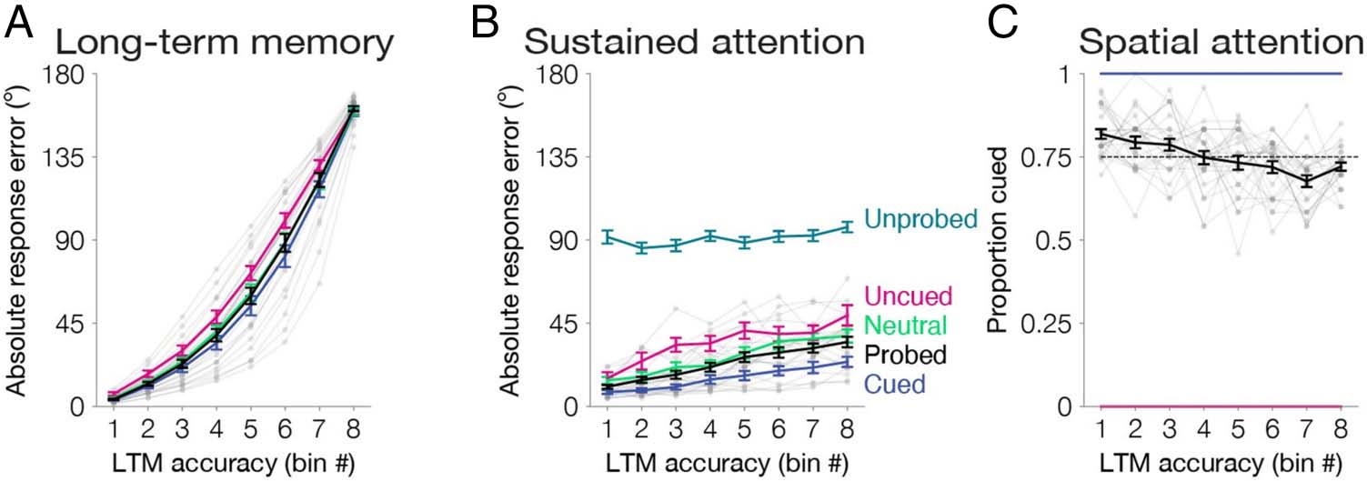 Sustained Attention and Spatial Attention Distinctly image