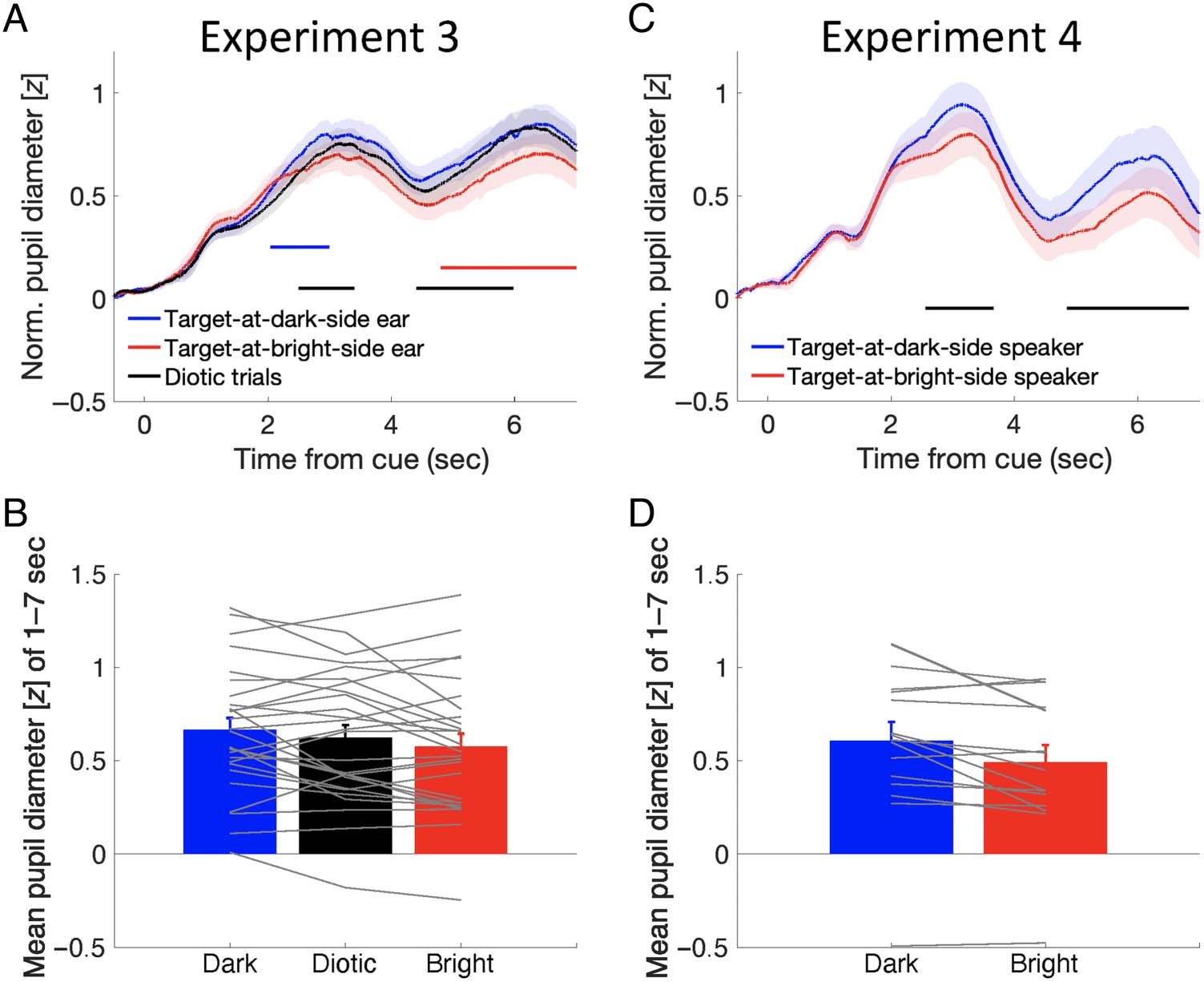 Seeing an Auditory Object: Pupillary Light Response image