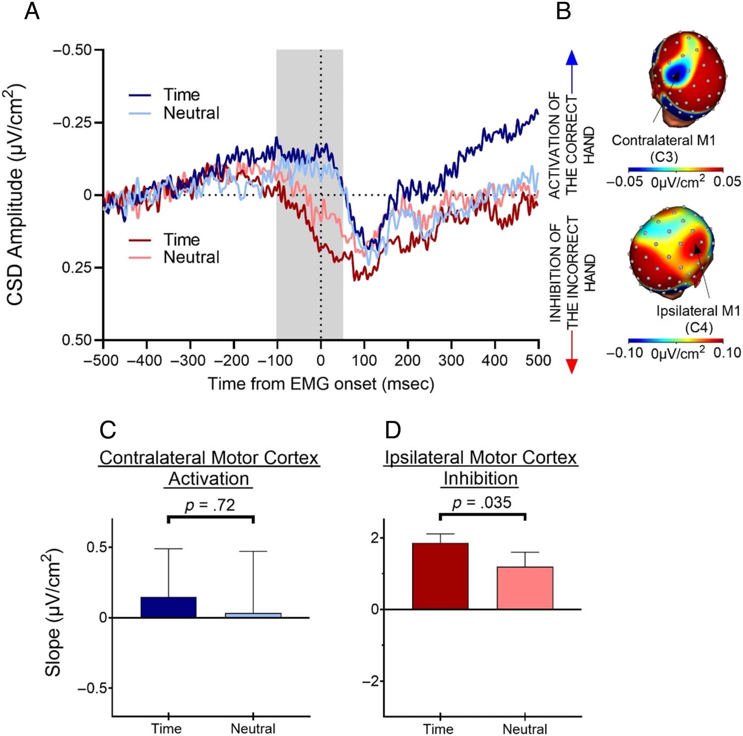 No me detengas ahora: Neural Underpinnings of Increased image