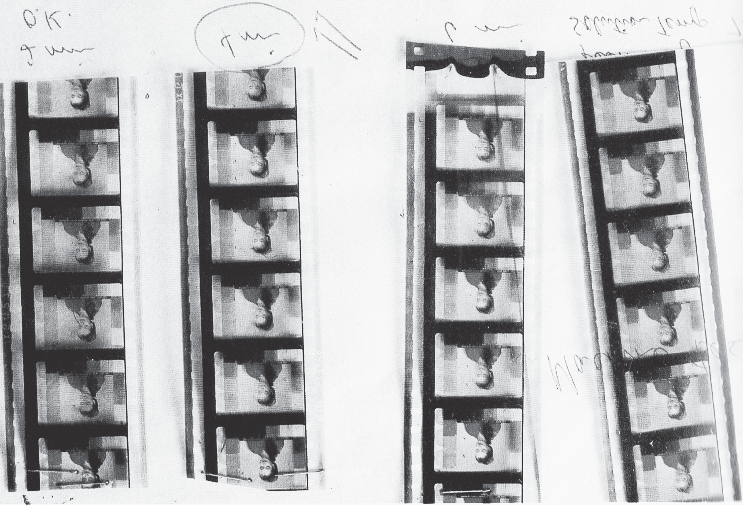 Kodachrome test strips. C. 1935. image