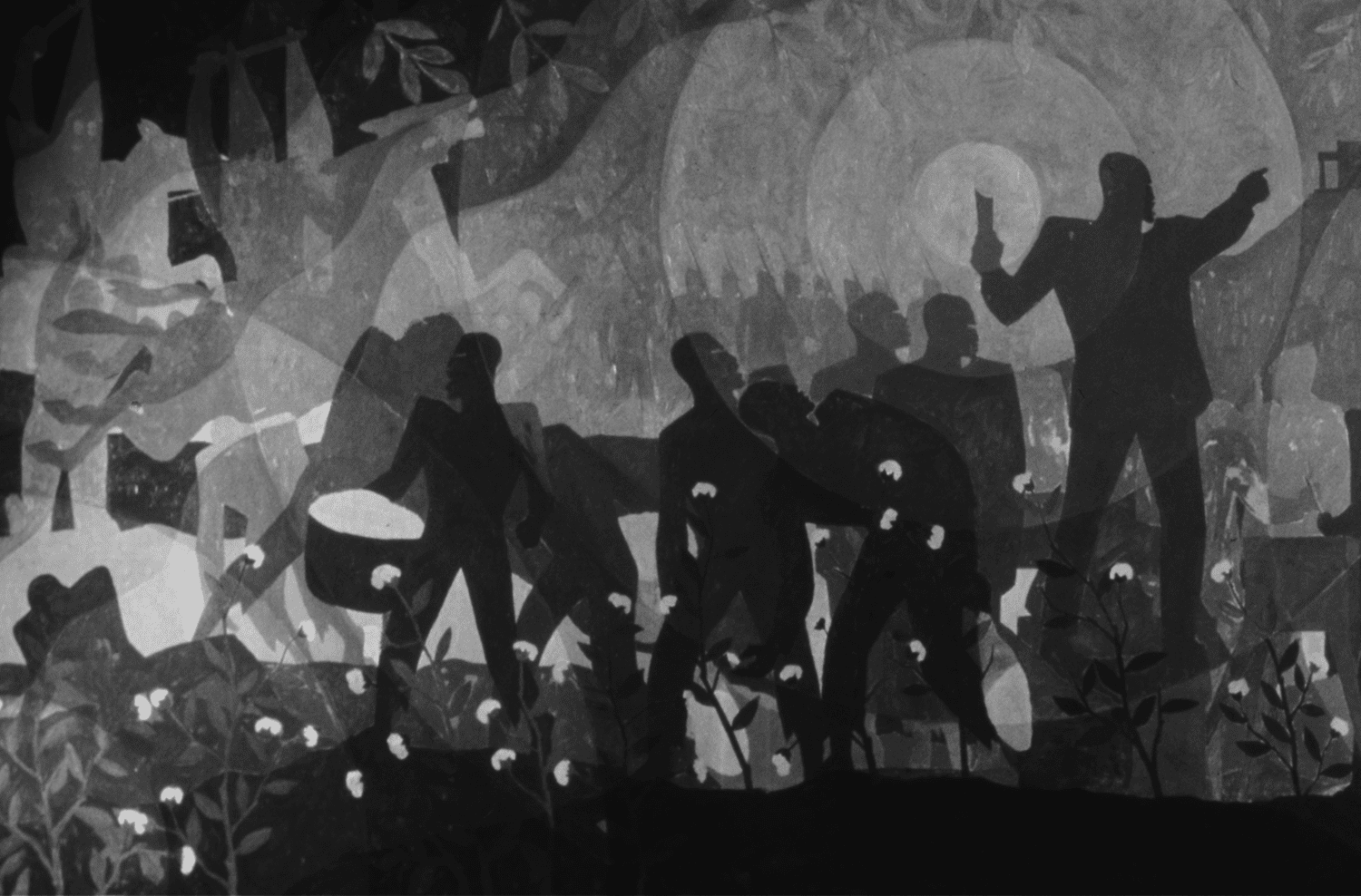 Aaron Douglas. Aspects of Negro Life: 图像