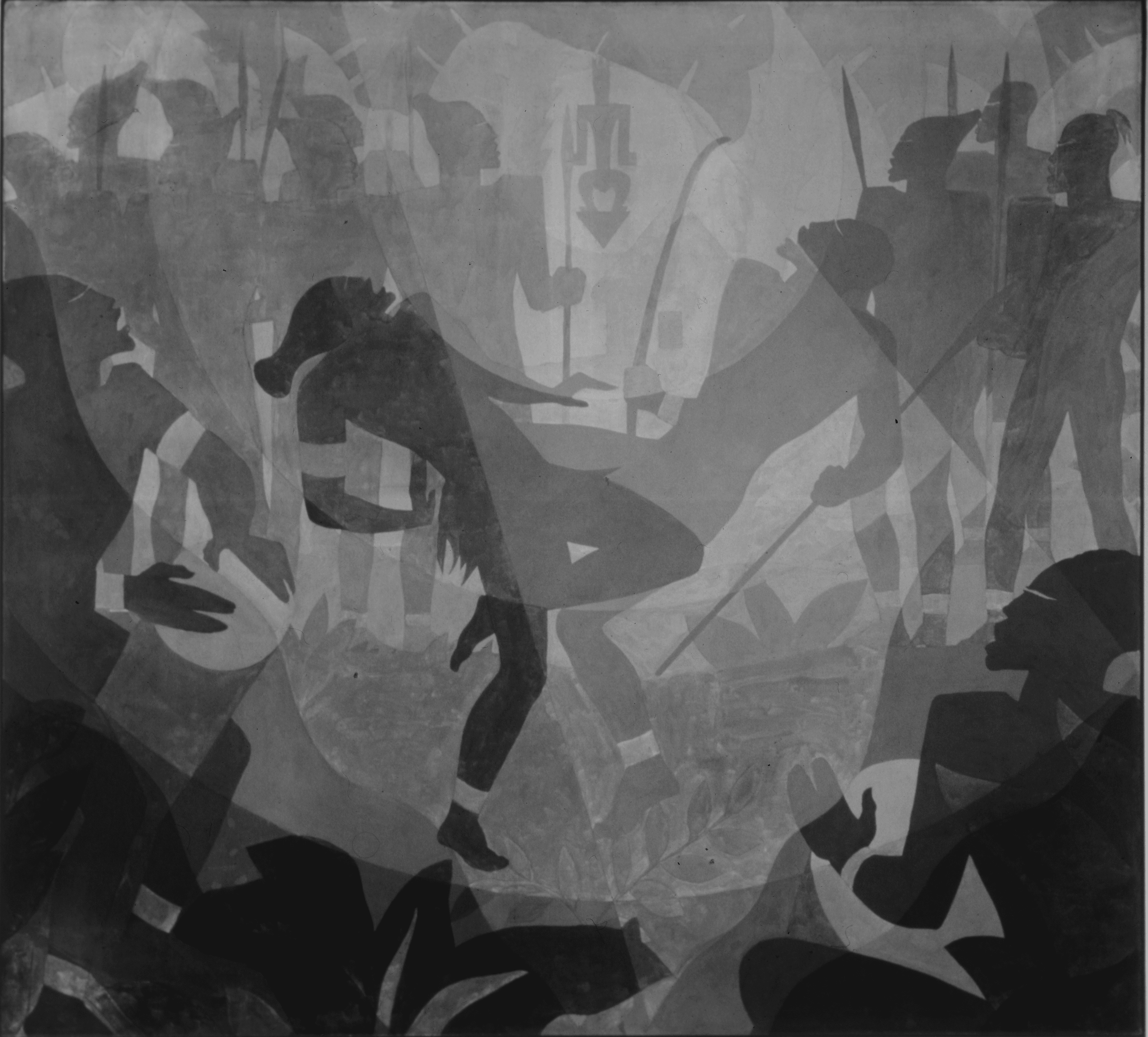 Aaron Douglas. Aspects of Negro Life: 图像