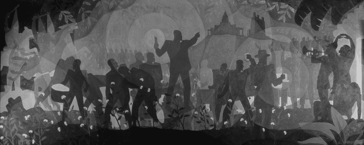 Aaron Douglas. Aspects of Negro Life: 图像