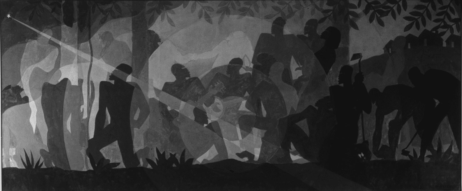 Aaron Douglas. Aspects of Negro Life: 图像