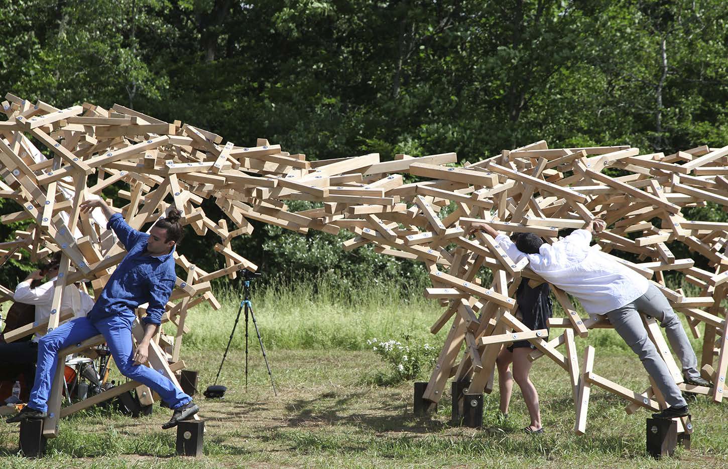 Species Niches performance pavilion. Courtesy Harrison Atelier. image