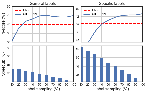 GILE: A Generalized Input-Label Embedding for Text Classification image