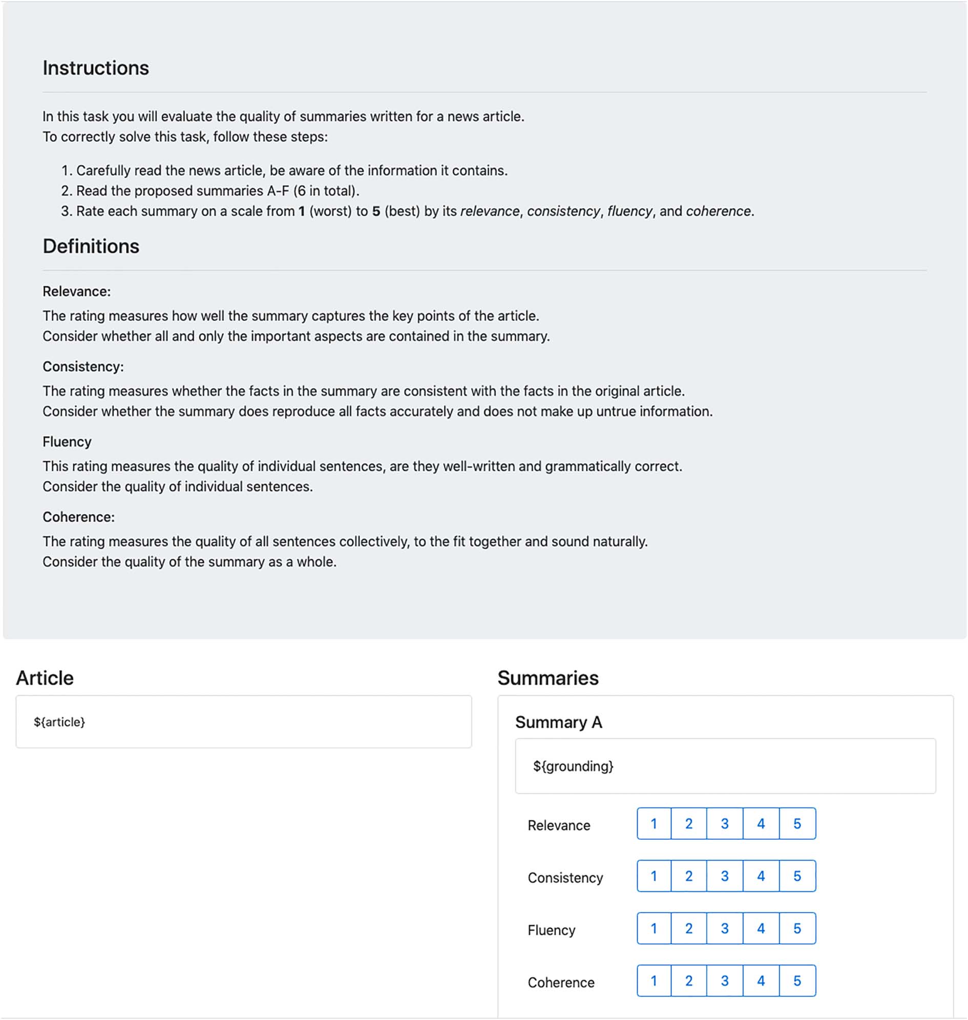 EvaluaciónSumm: Re-evaluating Summarization Evaluation image